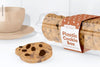 Plastic Cookie Box Mockup, Close Up Psd