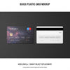 Plastic Credit Card Mockup Psd