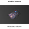 Plastic Credit Card Mockup Psd