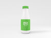 Plastic Milk Bottle Packaging Mockup Psd