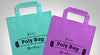 Plastic Polly Shopping Bag Mock-Up Psd
