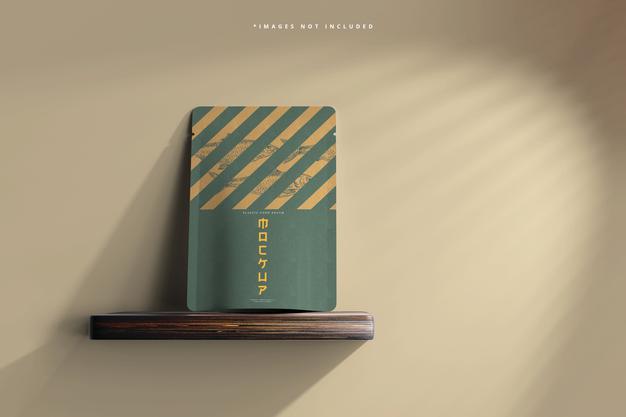 Plastic Pouch Mockup Psd