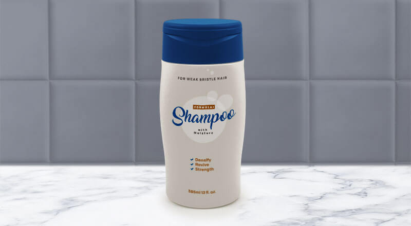 Plastic Shampoo Bottle Mockup Psd