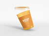 Plastic Soup Container Packaging Mockup Psd