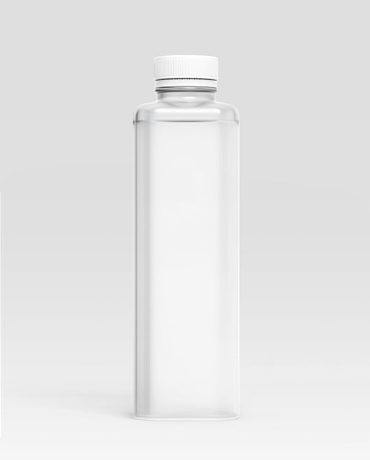 Mineral water in a clear glass bottle mockup Stock Photo by Rawpixel