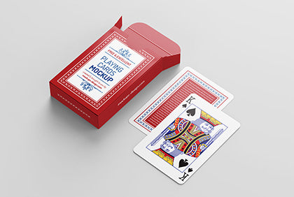 Playing Cards Mockup