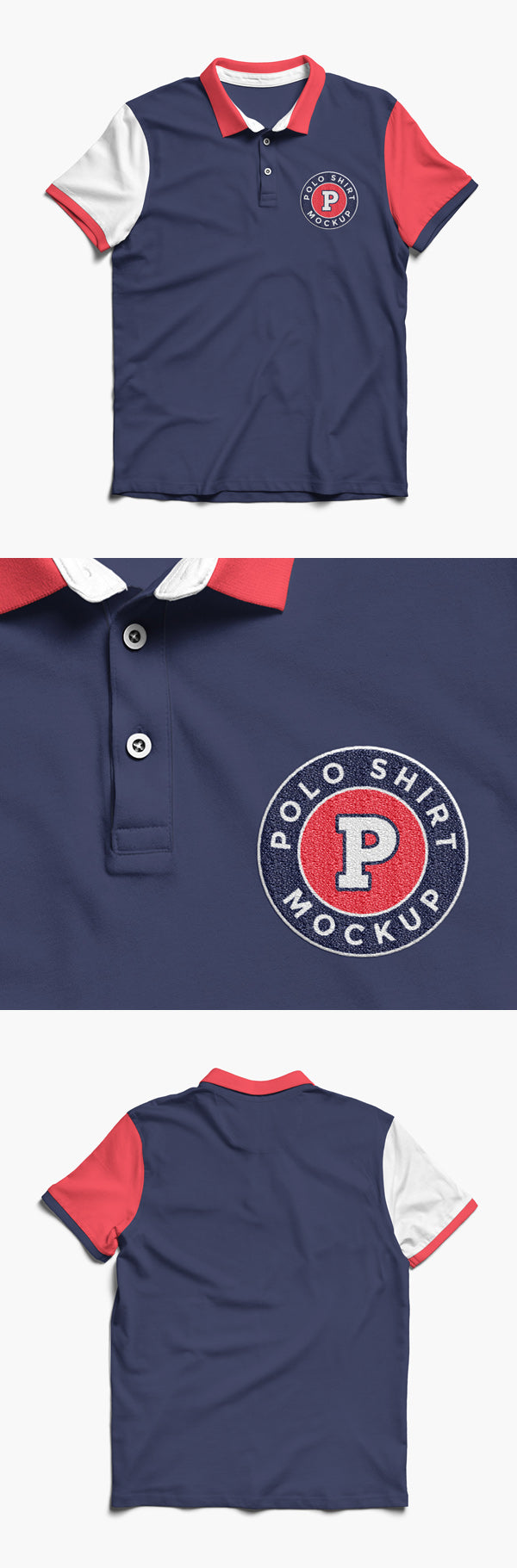 Polo Shirt Psd Mockup