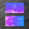 Polygonal Business Card Psd