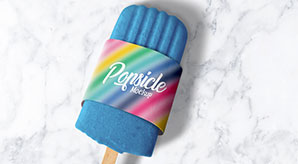 Popsicle Ice Cream Packaging Mockup Psd