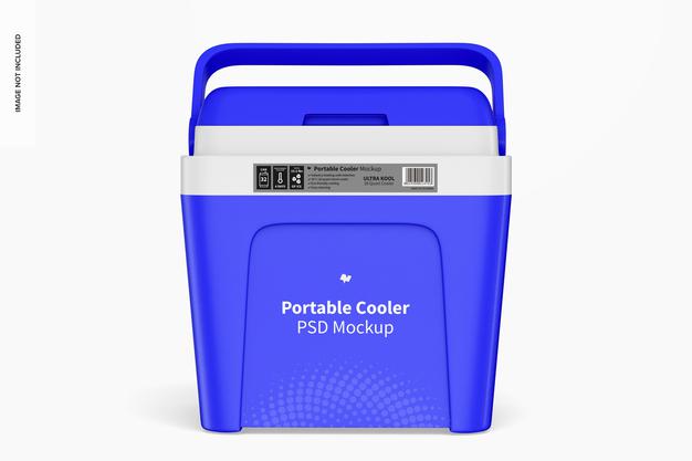 Portable Cooler Mockup Psd
