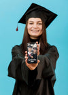Portrait Of Student Holding Mobile Phone Psd
