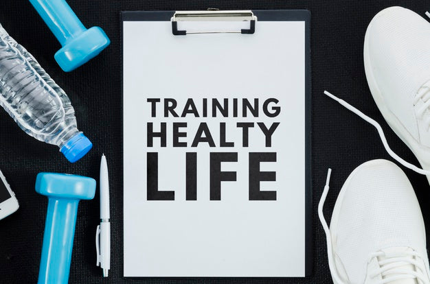 Positive Message Abour Sport On Clipboard Psd