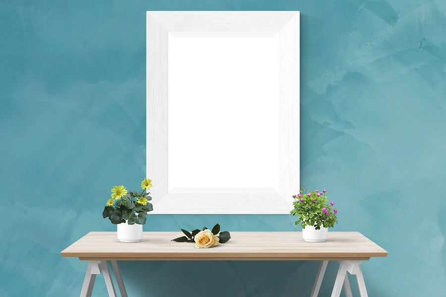 Artistic Photo Mockup of a Classic Frame