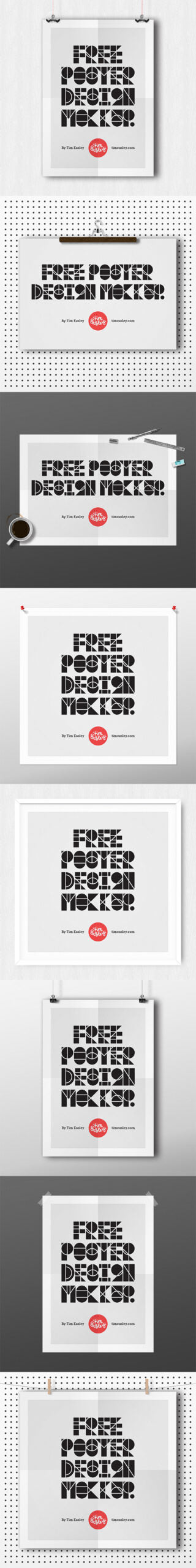 Poster Design Mockups