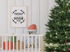 Poster Frame In Christmas Decoration Room Psd Mockup Psd