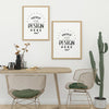 Poster Frame In Living Room Mock Up Psd