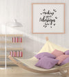 Poster Frame In Living Room Mockup Psd