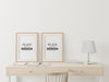 Poster Frame In Living Room Mockup Psd