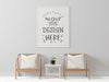 Poster Frame In Living Room Mockup Psd