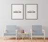 Poster Frame In Living Room Mockup Psd