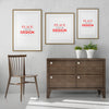 Poster Frame In Living Room Mockup Psd