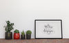 Poster Frame In Living Room Mockup Psd