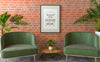 Poster Frame In Living Room Mockup Psd