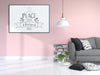 Poster Frame In Living Room Mockup Psd