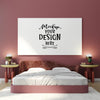 Poster Frame In Living Room Mockup Psd