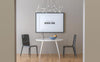 Poster Frame In Living Room Mockup Psd