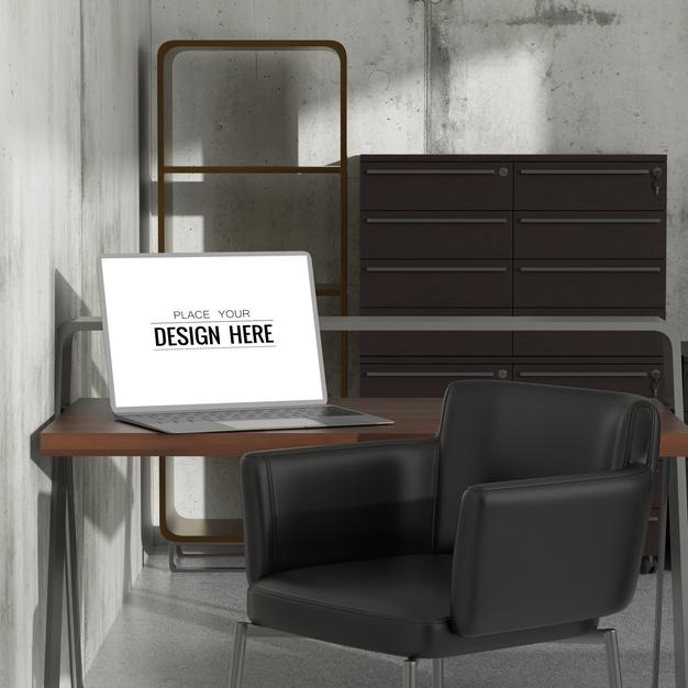 Poster Frame In Living Room Psd Mockup Psd