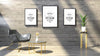 Poster Frame In Living Room Psd Mockup Psd