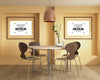 Poster Frame In Living Room Psd Mockup Psd