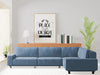 Poster Frame In Living Room Psd Mockup Psd