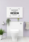 Poster Frame In Living Room Psd Mockup Psd