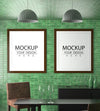 Poster Frame In Living Room Psd Mockup Psd