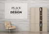 Poster Frame In Living Room Psd Mockup Psd