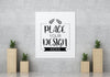 Poster Frame In Living Room Psd Mockup Psd