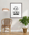 Poster Frame Mockup In Living Room Psd