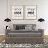 Poster Frame Mockup Interior In A Bedroom Psd