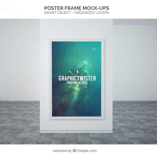 Poster Frame Mockup Psd