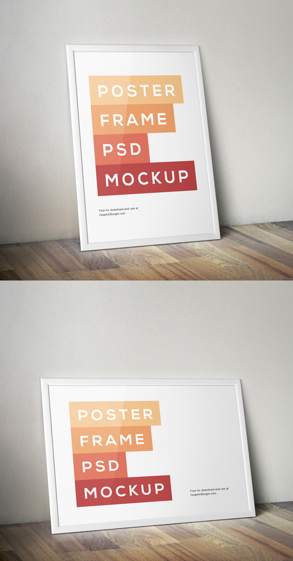 Poster Frame Psd Mockup