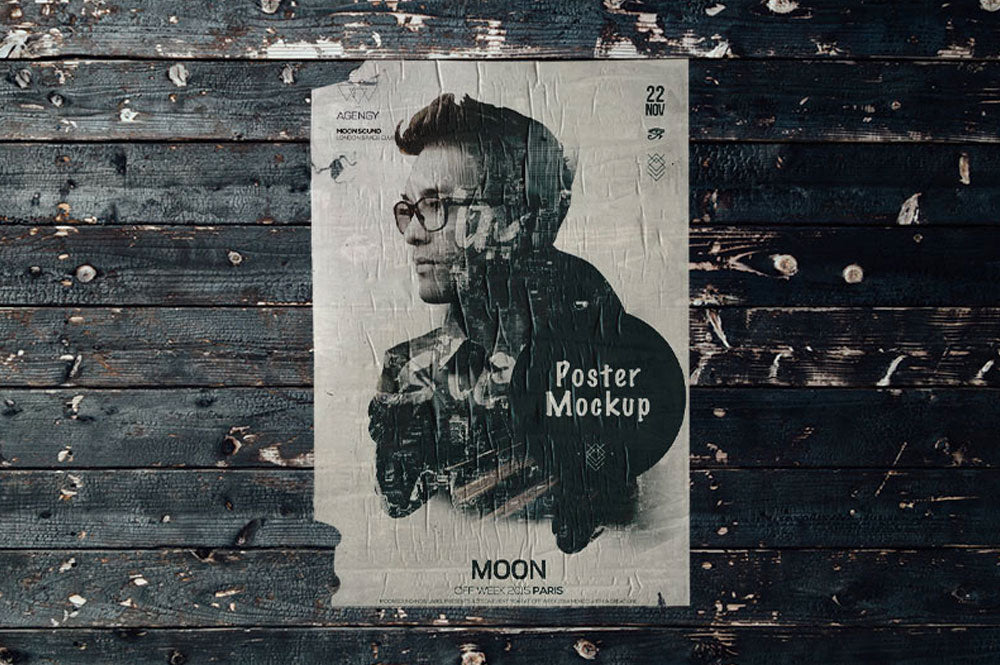 🚗 [FREE] Retro Poster Design - MockoFUN