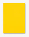 Poster Mockup, Realistic Yellow Paper Psd