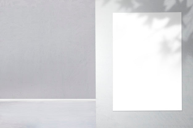 Poster On A Wall Psd