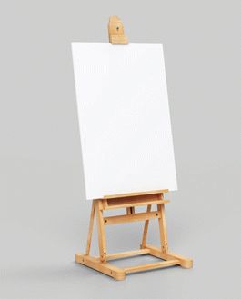 Poster On Easel Mockup