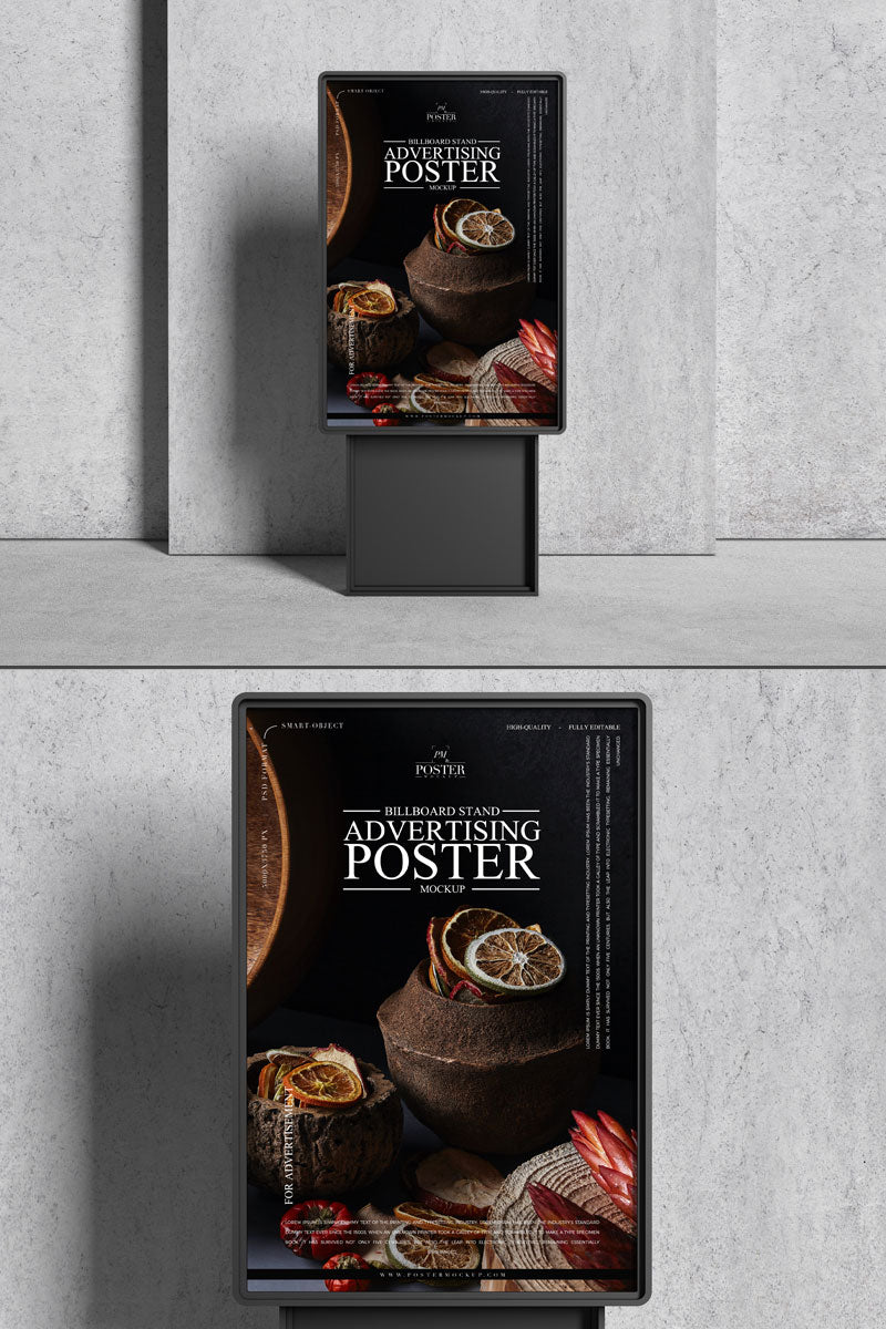 Poster Presentation Billboard Mockup
