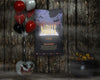Poster With Halloween Nights Mock-Up And Balloons Psd