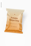 Potato Chips Bag Mockup Psd