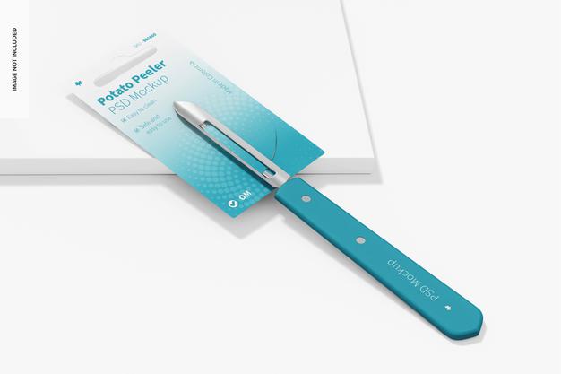 Potato Peeler Mockup Psd